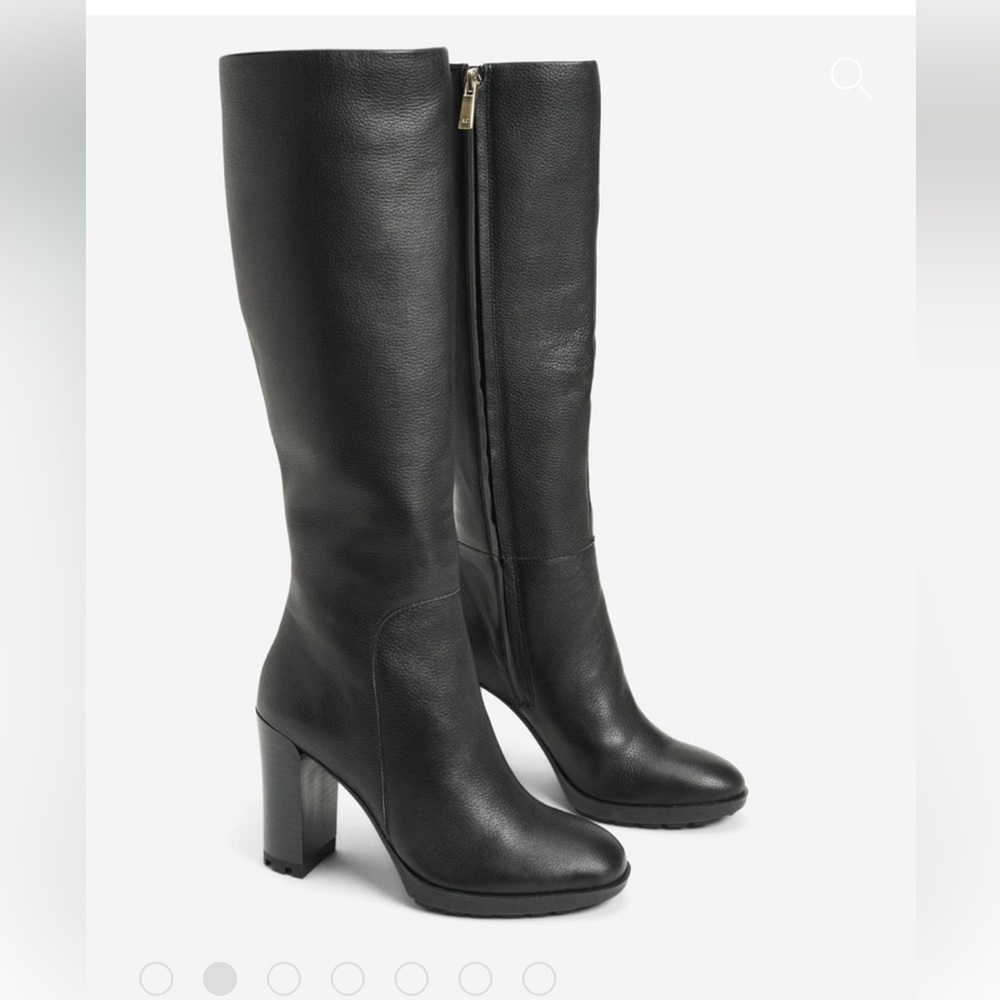 NEW - Kenneth Cole Justin 2.0 High Block Heel Boots.  Size 9